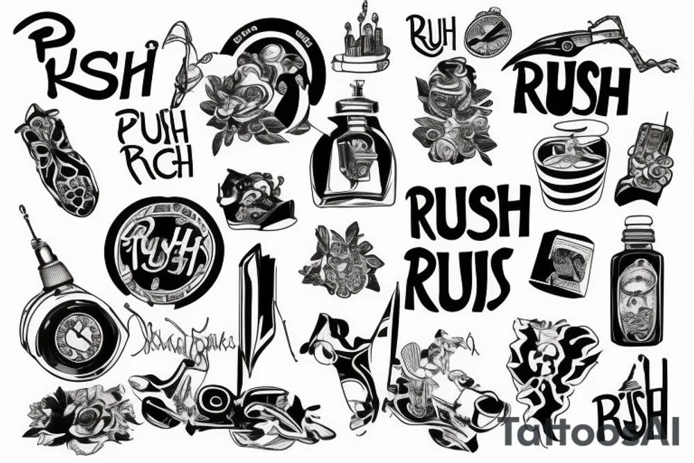 there's no rush tattoo idea