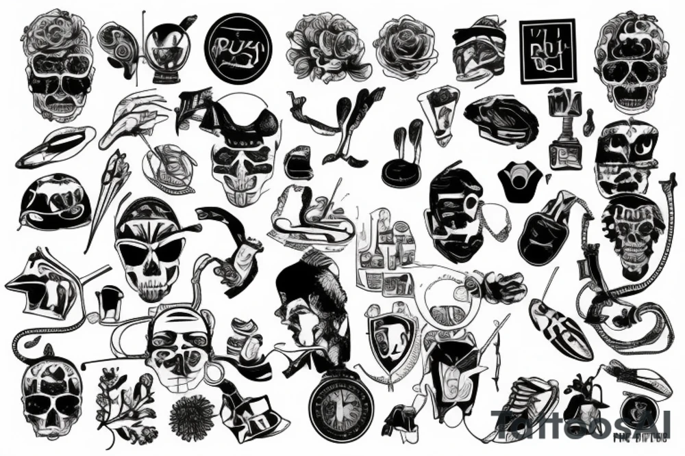 there's no rush tattoo idea