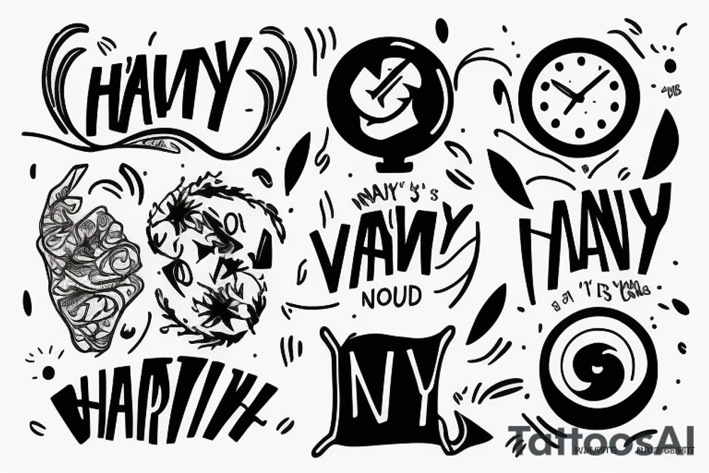 there's no hurry tattoo idea