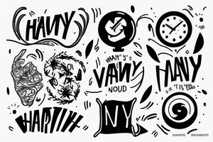 there's no hurry tattoo idea