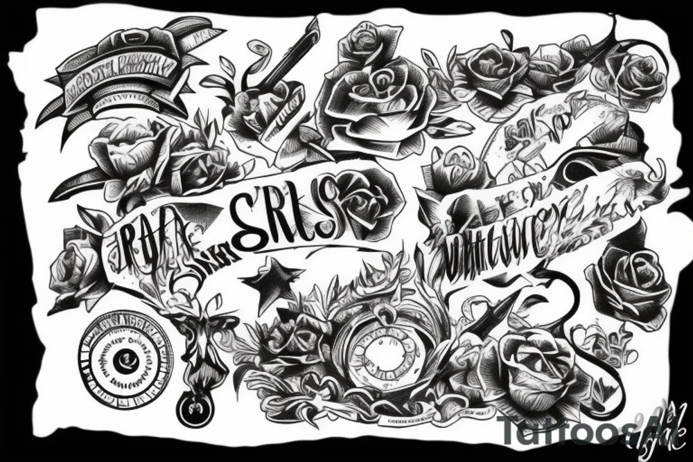 Sacrifice with money tattoo idea