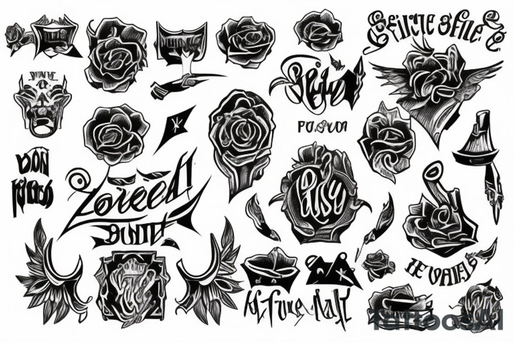 Sacrifice with money tattoo idea