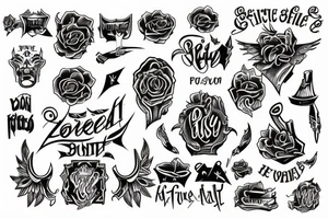 Sacrifice with money tattoo idea