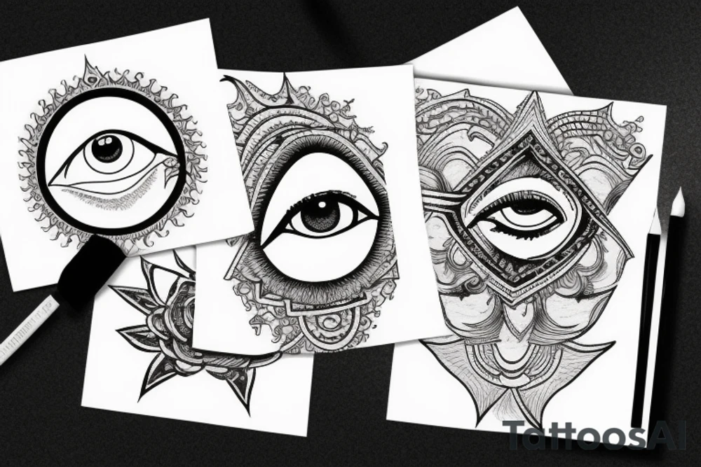 Third Eye tattoo idea