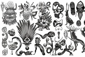 Kirikou tattoo idea