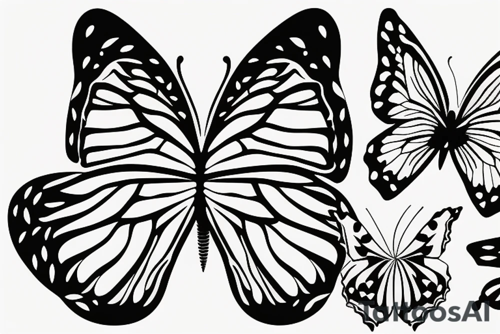 butterfly tattoo idea