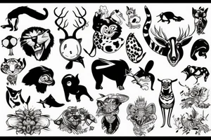 animal tattoo idea