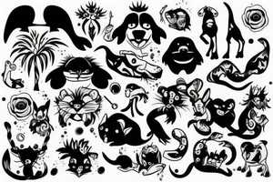 animal tattoo idea