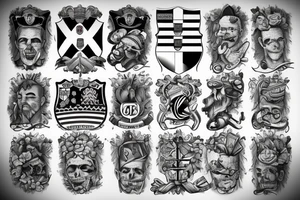 Croatian flag tattoo idea