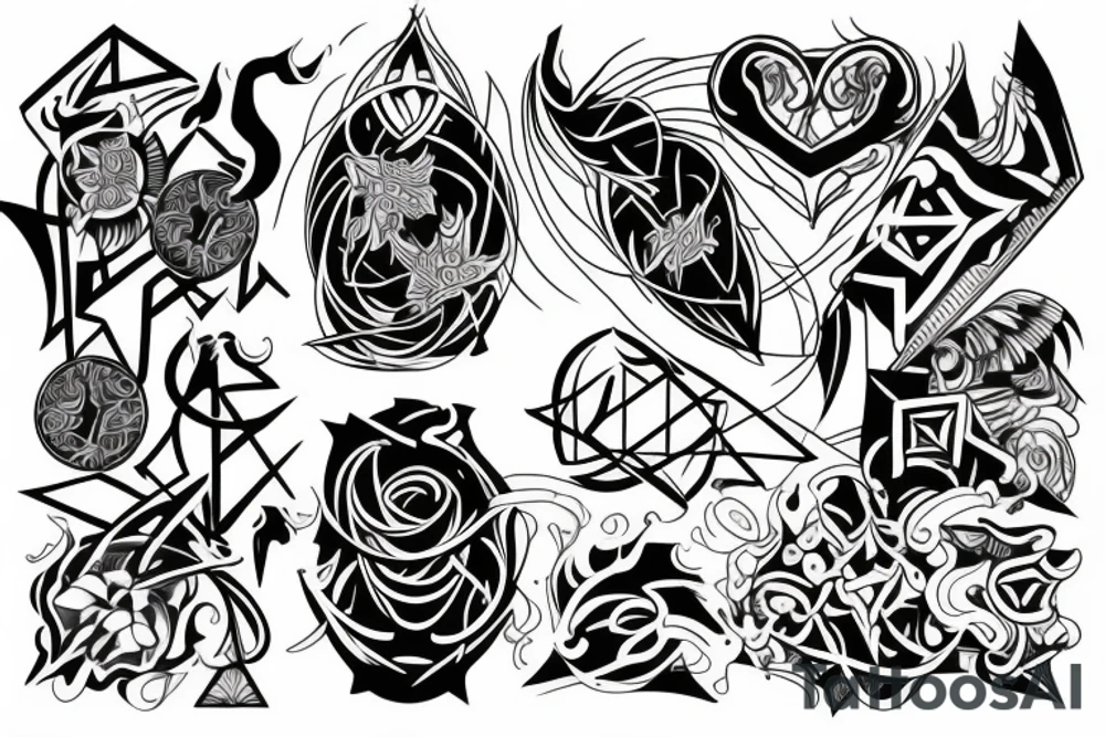 Mythical tattoo idea