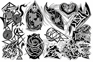 Mythical tattoo idea