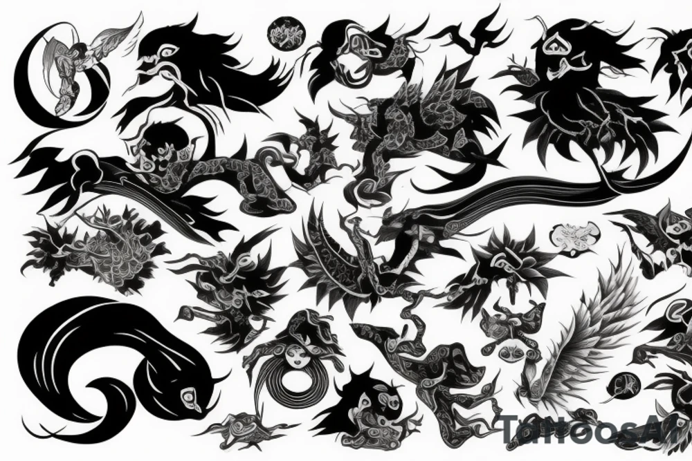 Mythical tattoo idea