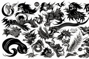 Mythical tattoo idea