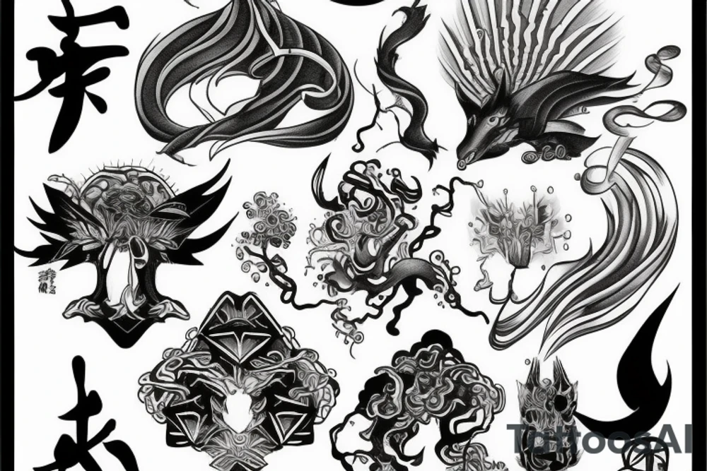 Mythical tattoo idea
