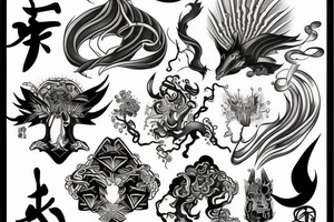 Mythical tattoo idea