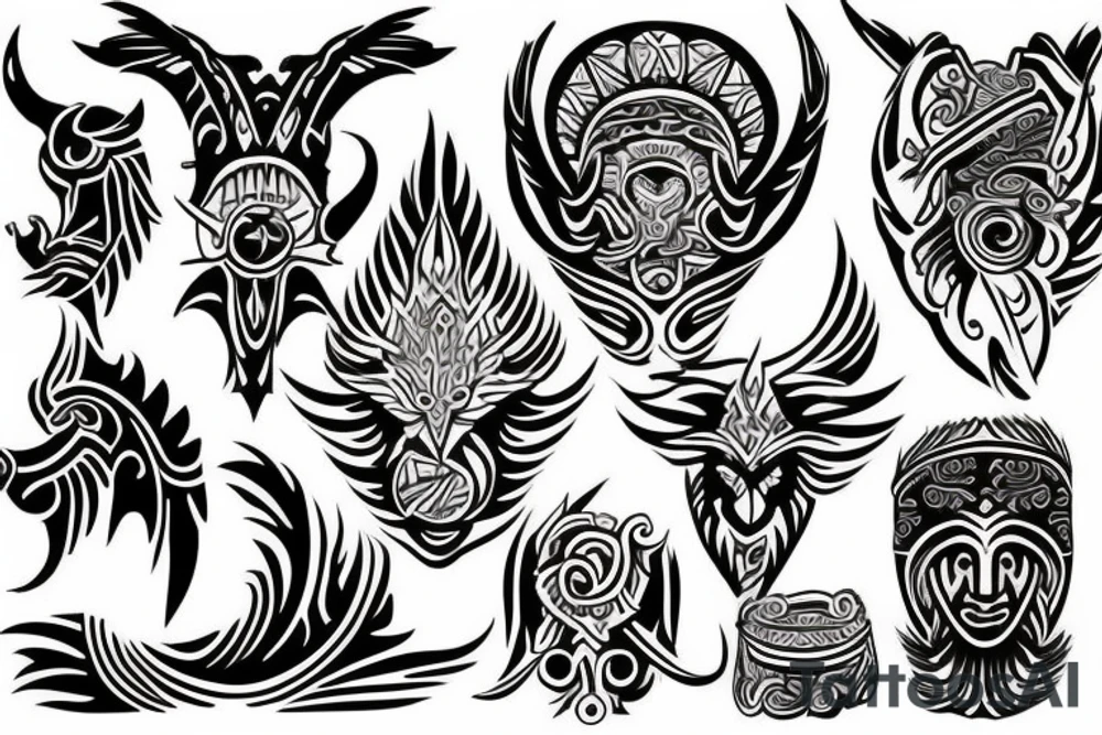 Mythical tattoo idea