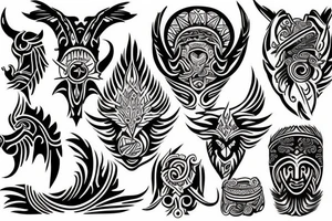 Mythical tattoo idea