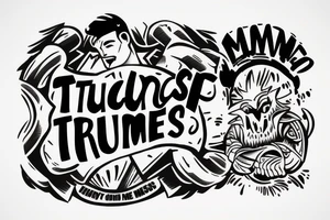 Tough times create strong men, strong men create easy times. Easy times create weak men, weak men create tough times tattoo idea