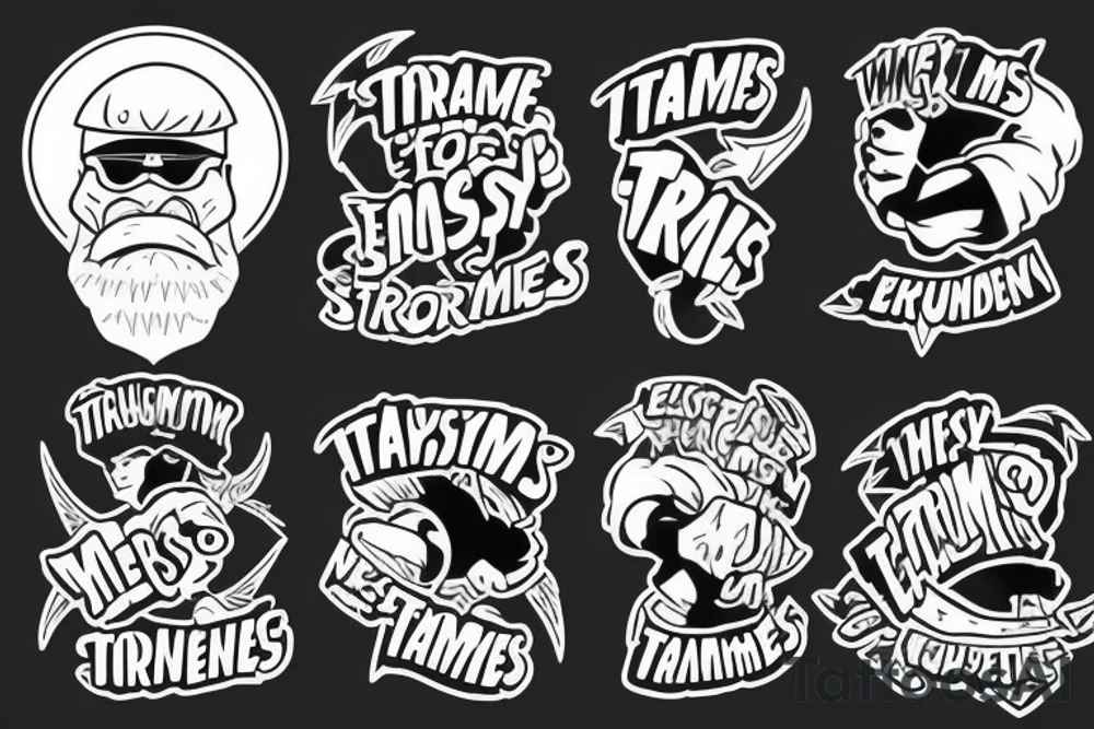 Tough times create strong men, strong men create easy times. Easy times create weak men, weak men create tough times tattoo idea