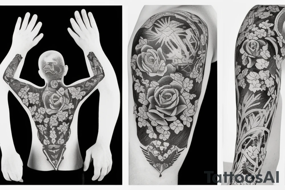 It is better to be a warrior in a garden than a gardener in a war tattoo idea