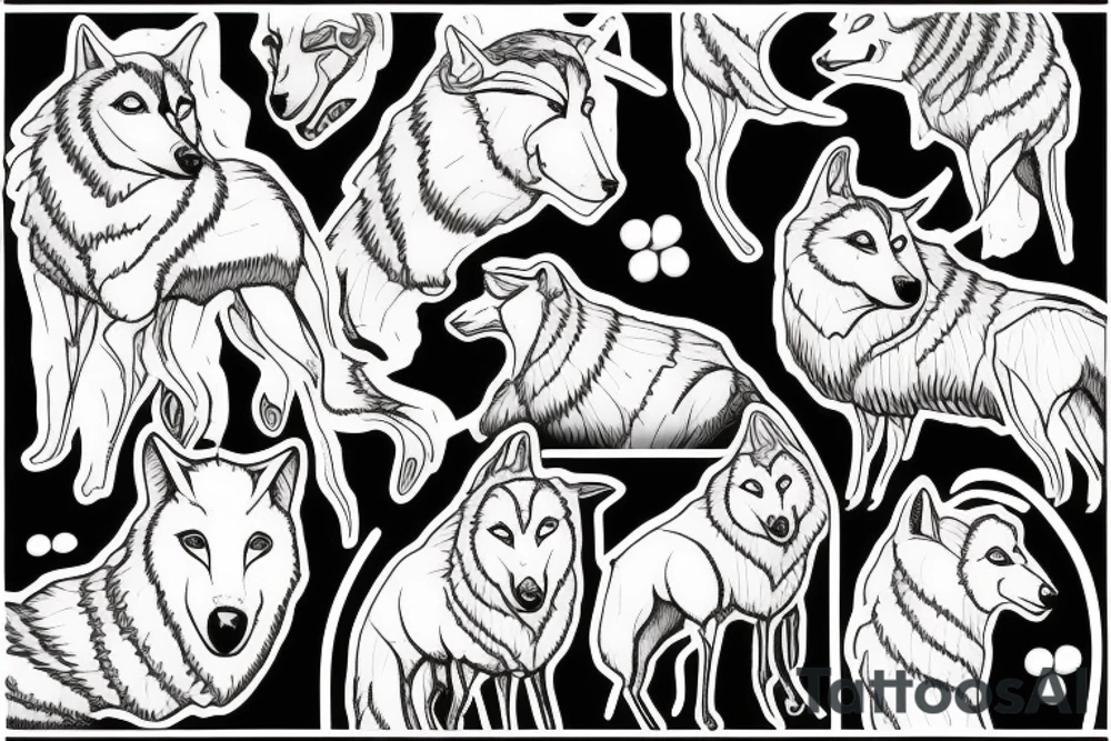 wolf in sheep's clothing tattoo idea