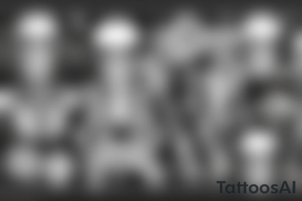 Skeleton holding a bong tattoo idea