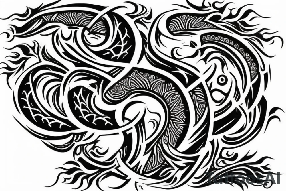 Slavic mythology symbols tattoo idea