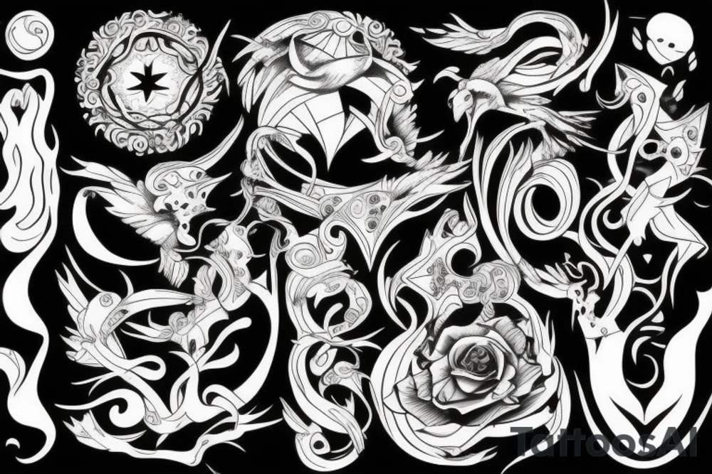 Magic tattoo idea