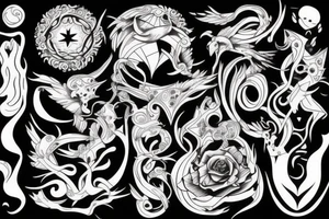 Magic tattoo idea