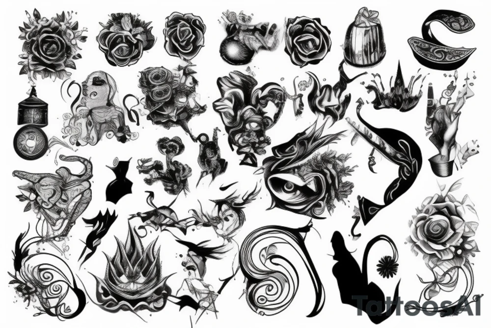 Magic tattoo idea
