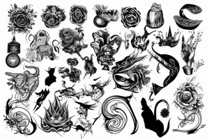 Magic tattoo idea