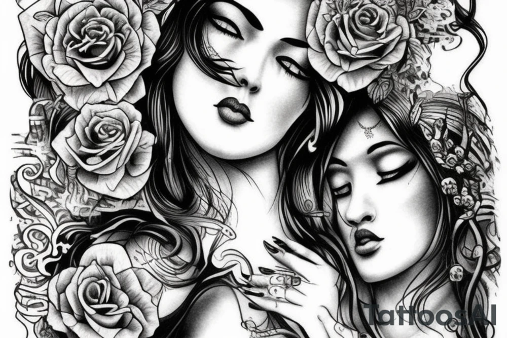 Godess of Fortune tattoo idea