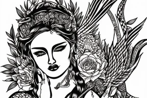 Godess of Fortune tattoo idea