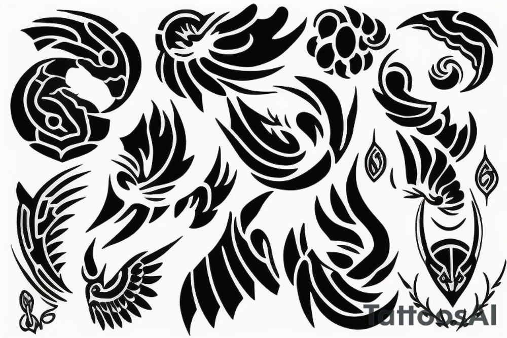 phoenix tattoo idea