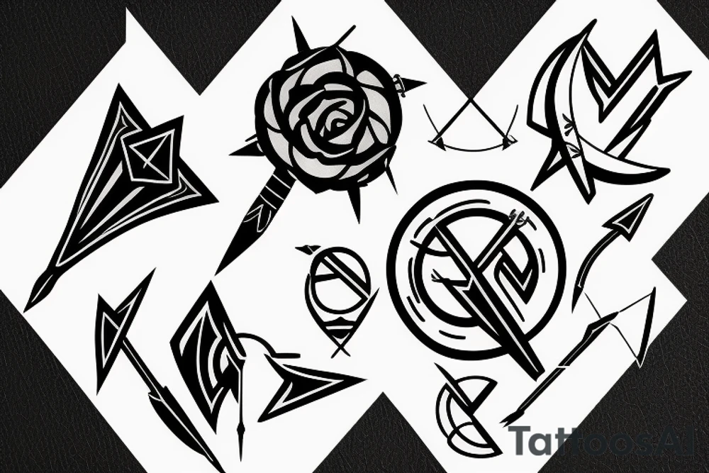 arrow tattoo idea