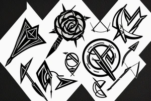 arrow tattoo idea