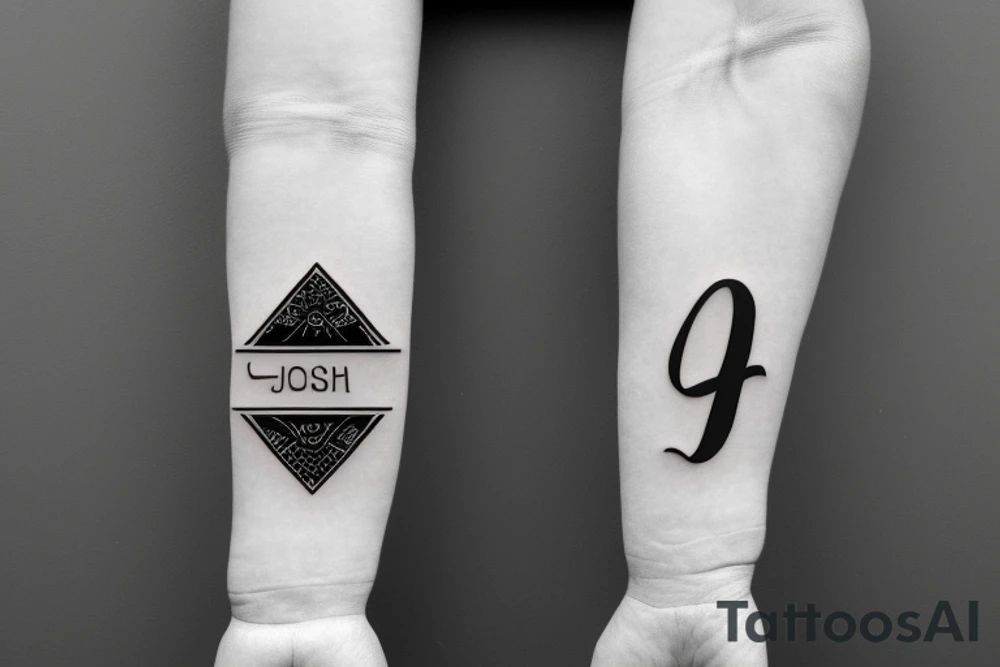 solid arm band with joshua name on it tattoo idea solid arm band with joshua name on it tattoo idea