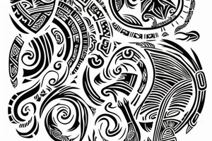 taino arm band tattoo idea