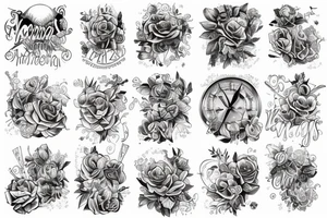 Wiedźmin w kosmosie z jeleniem który ma duże poroże tattoo idea