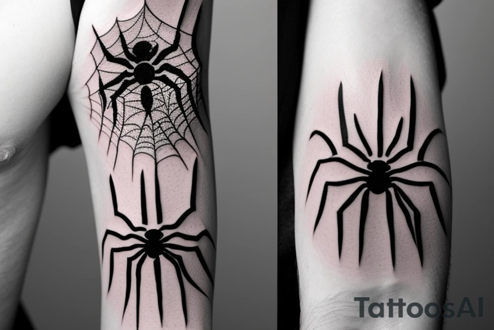 spider tattoo tattoo idea