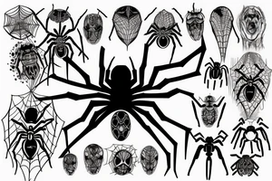 spider tattoo tattoo idea