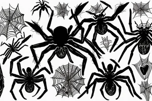 spider tattoo tattoo idea