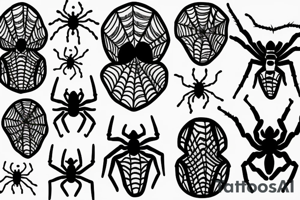 spider tattoo tattoo idea