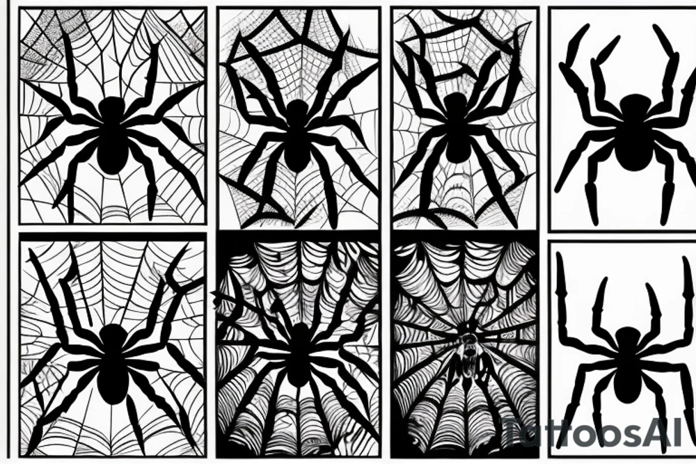 spider tattoo tattoo idea