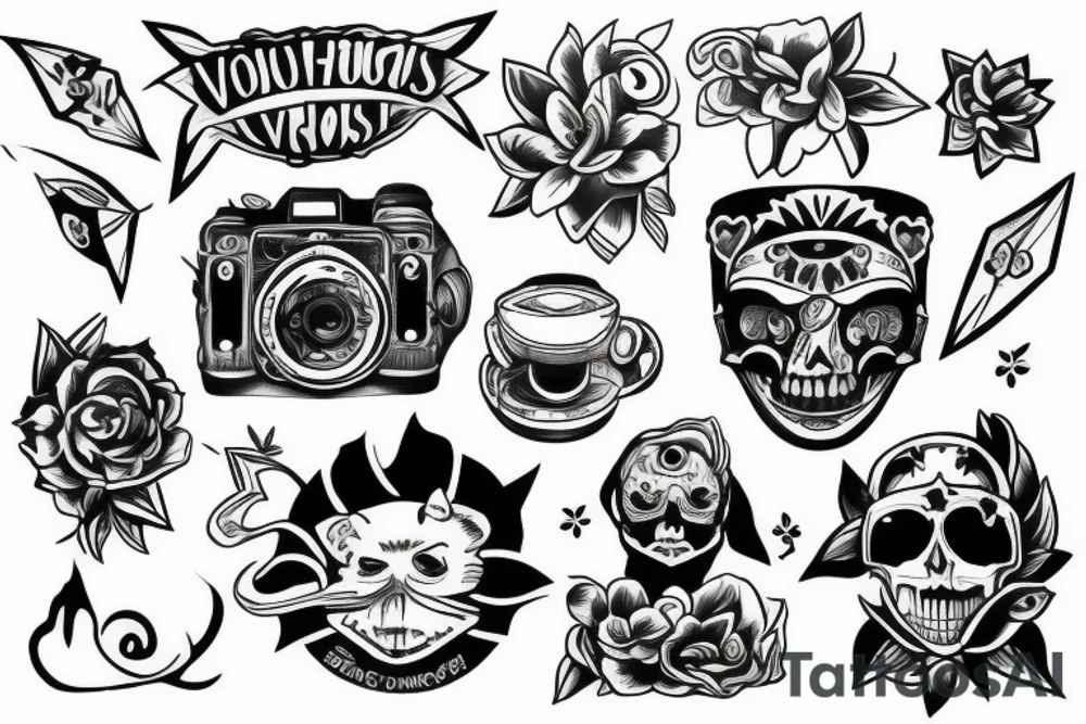 Tattoo that i can do with 4 friends about vacations together tattoo idea