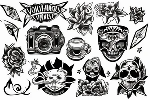 Tattoo that i can do with 4 friends about vacations together tattoo idea