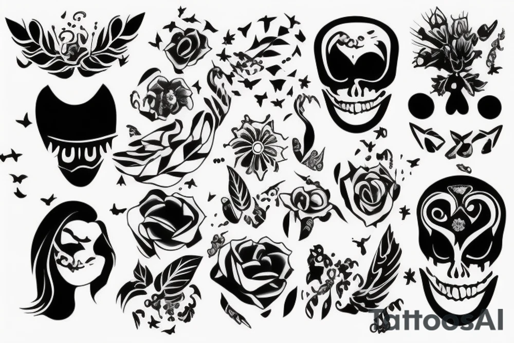 Tattoo that i can do with 4 friends about vacations together tattoo idea