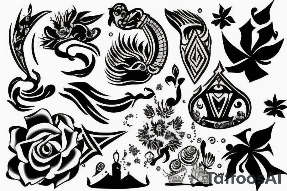 Tattoo that i can do with 4 friends about vacations in spain together tattoo idea