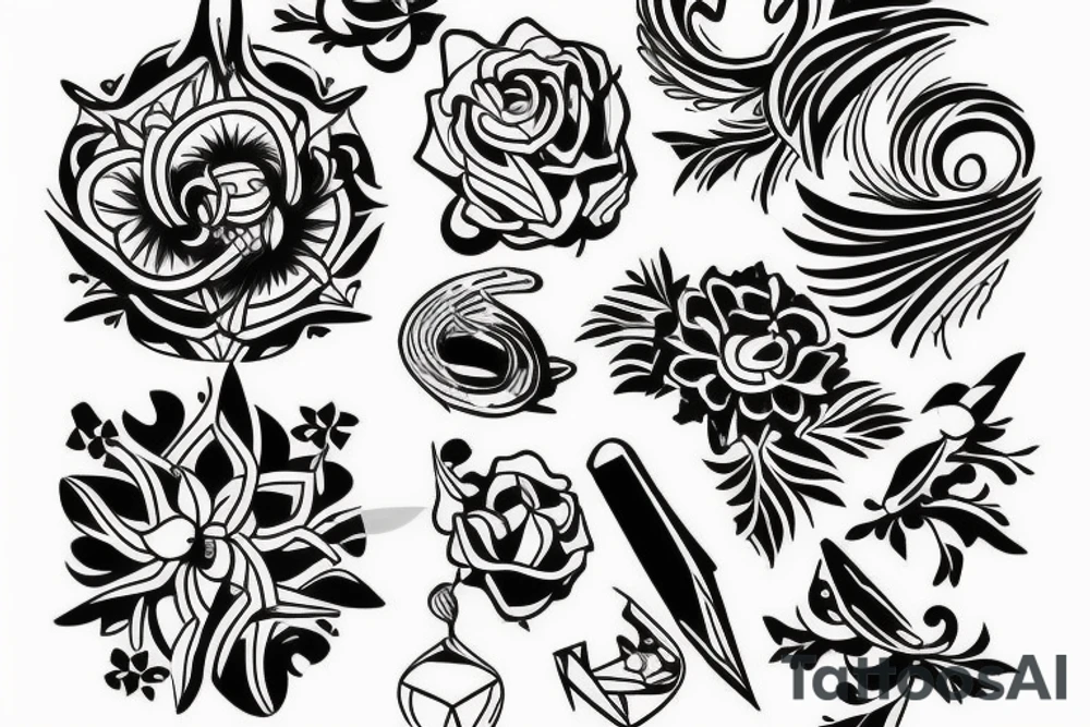 Tattoo that i can do with 4 friends about vacations in spain together tattoo idea
