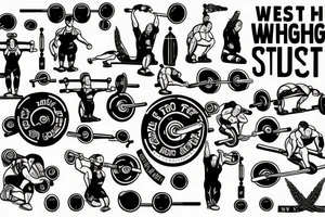 how weightlifting saved me from depression tattoo idea